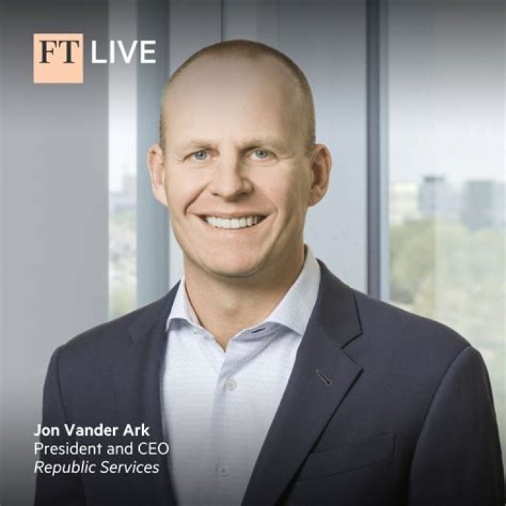 Jon Vander Ark Net Worth, Salary, Wife, and Republic Services