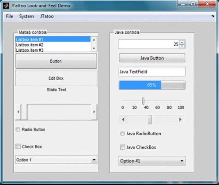 JTattoo Look and Feels GUI en Java YouTube