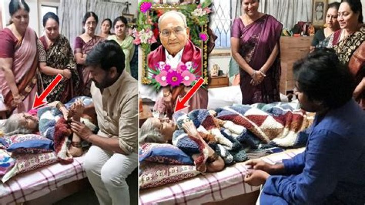 K Viswanath Wife Jaya Lakshmi And Kids Mourns