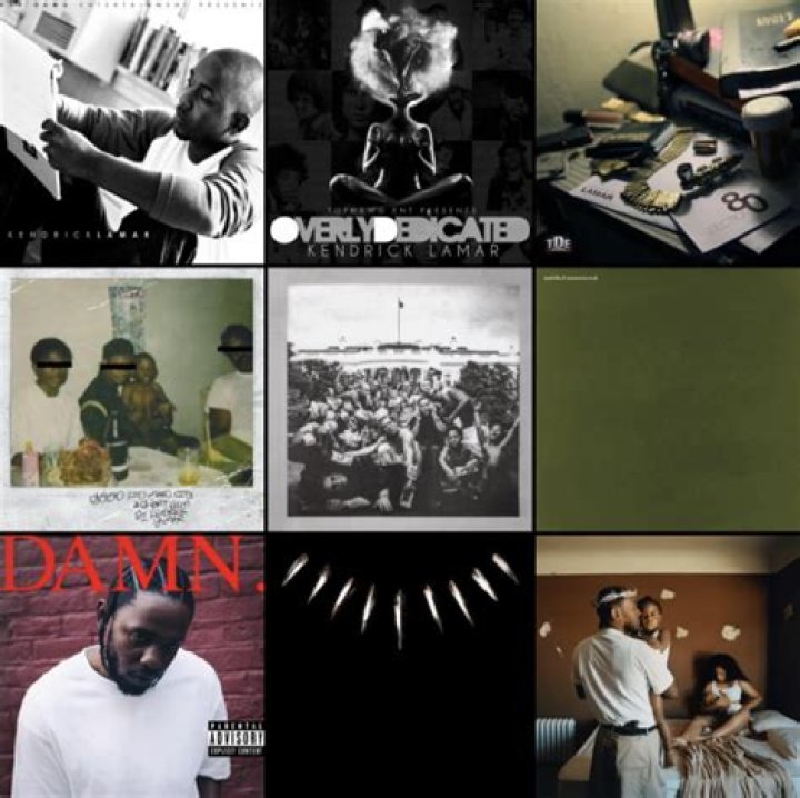 Kendrick lamar albums and mixtapes list