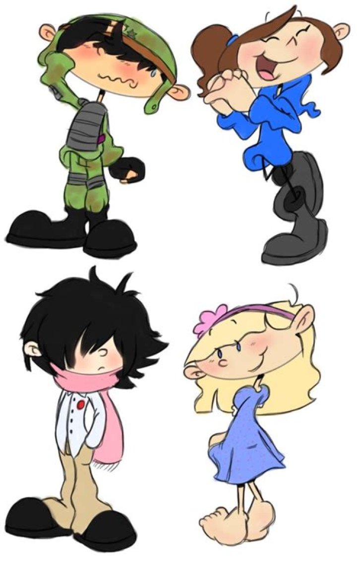 Knd Character Sketches by pinkandorangesunset on DeviantArt