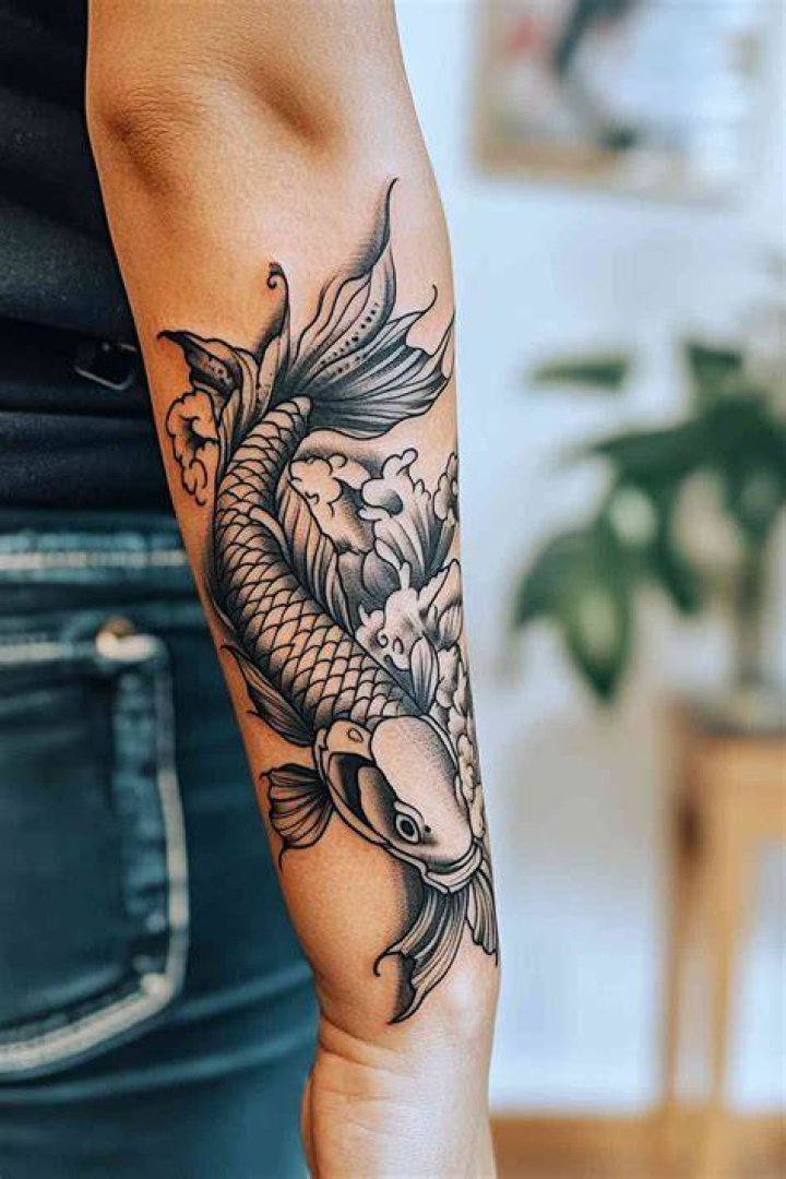 Koi fish tattoo designs for men Koi Fish Tattoo