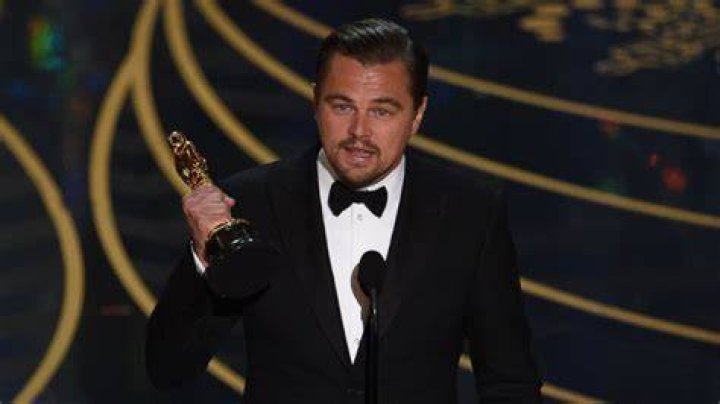 Leonardo DiCaprio Wins His First Oscar for Best Actor Oscars 2016