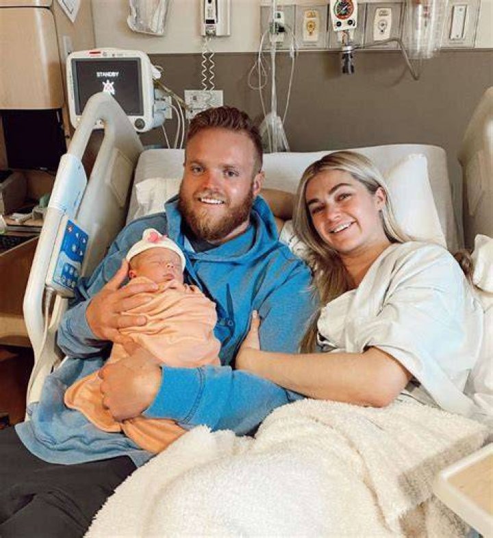 Lindsay Arnold her first child with husband Samuel Lightner