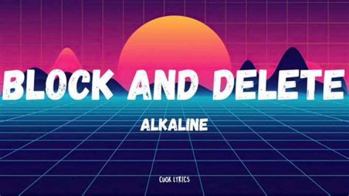 Lyrics & Translations of Block & Delete by Alkaline