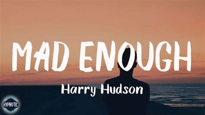 Lyrics & Translations of Mad Enough by Harry Hudson