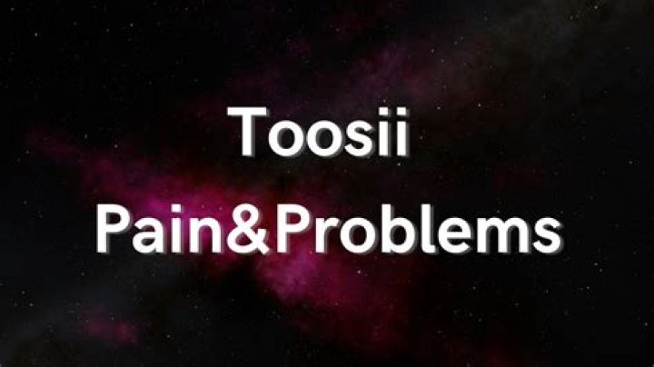 Lyrics & Translations of Pain And Problems by Toosii