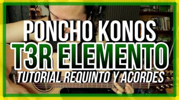 Lyrics & Translations of Poncho Konos by T3R Elemento