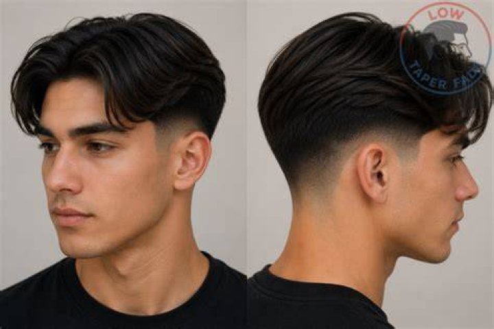 middle part fade haircut ElainaGriff