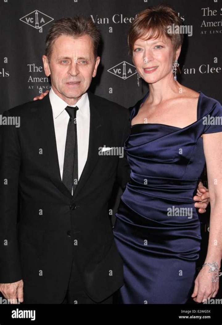 Mikhail Baryshnikov, Lisa Rinehart Stock Photo Alamy