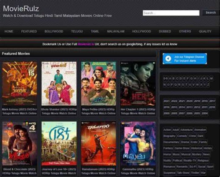 Movierulz Website And App Download New Telugu, Hindi and Malayalam