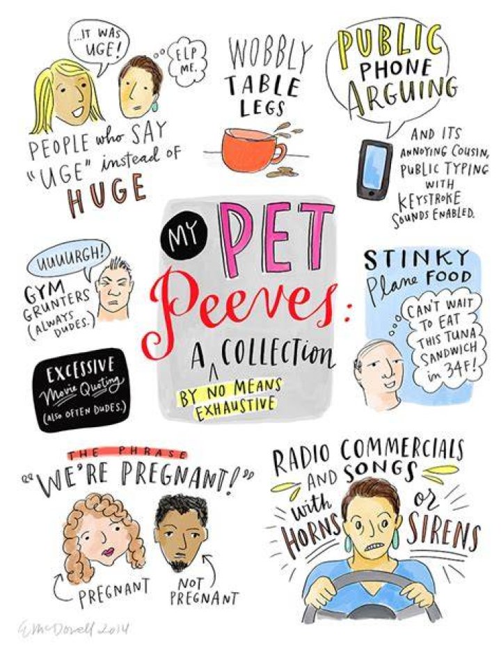 My biggest pet peeves Kiss my List