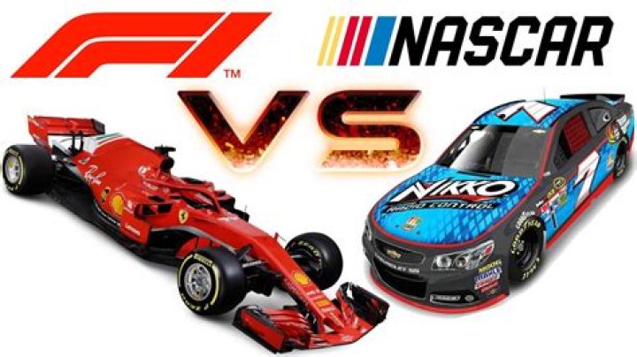 NASCAR vs F1 car