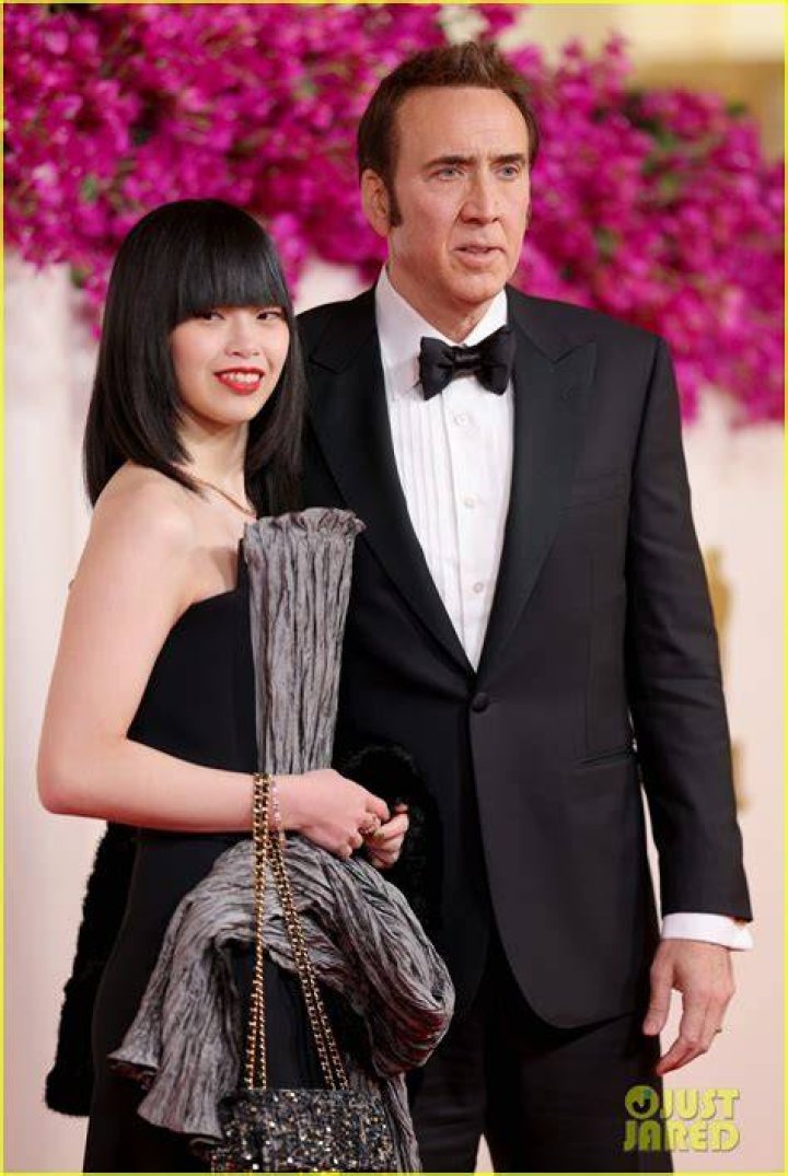 Nicolas Cage and Riko Shibata/| Image: Instagram/showbuzzhr