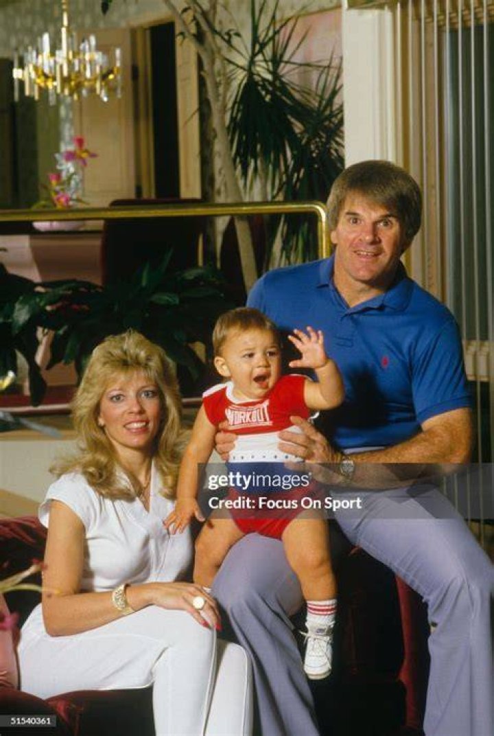 Pete Rose and son Pete Jr. Photos A baseball tradition of kids in