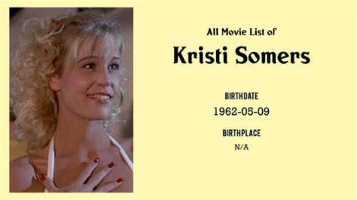Pictures of Kristi Somers