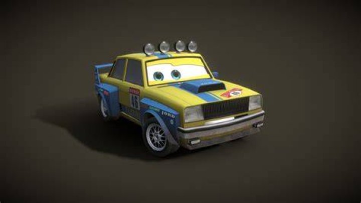 Pixar Cars MaterNational Gudmund 3D model by stecki [36d1704
