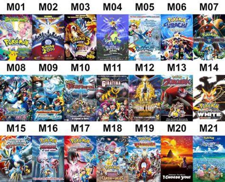 Pokemon movies in an anime rewrite