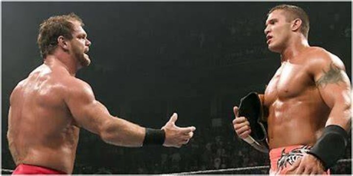 Randy Orton and Chris Benoit at SummerSlam