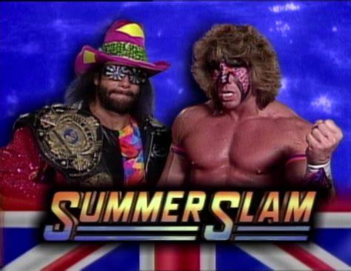 Randy Savage v The Ultimate Warrior SummerSlam 1992 Cropped
