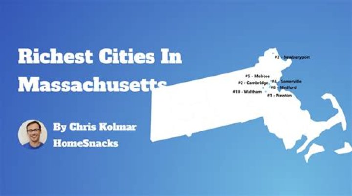 Richest Cities In Massachusetts