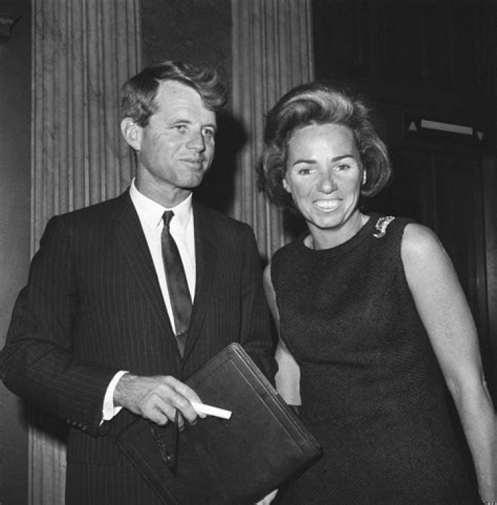 Robert F. Kennedy&rsquo;s wife Ethel breaks down at granddaughter&rsquo;s funeral