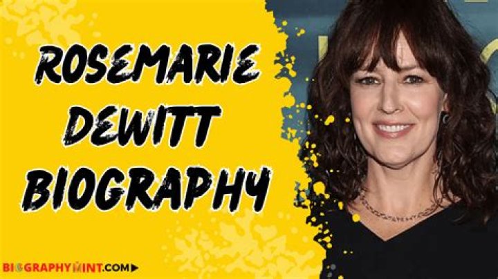 Rosemarie Dewitt – Biography, Facts & Life Story