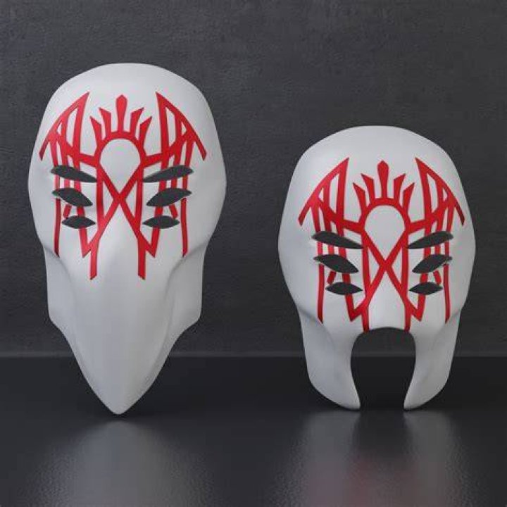 Sleep Token masks 3D model 3D printable CGTrader