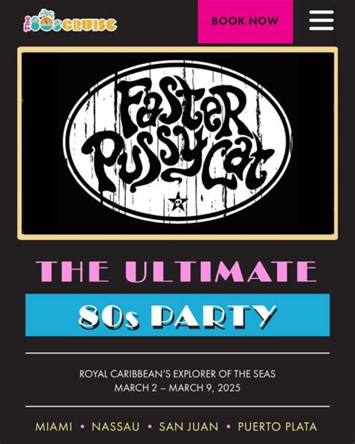 Songs released by Faster Pussycat from USA