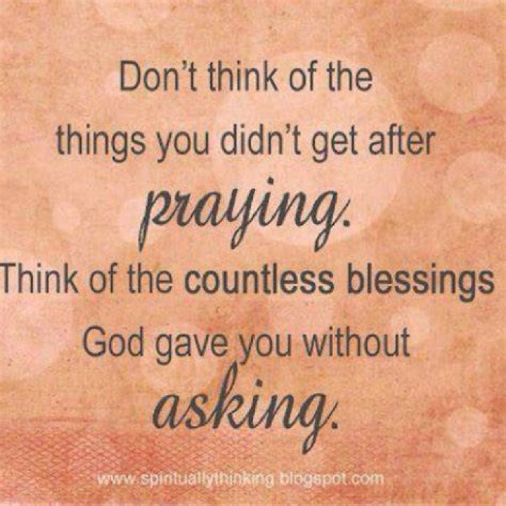 Spiritual Quotes On Blessings. QuotesGram