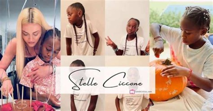 Stelle Ciccone- The adopted twin daughter of Madonna