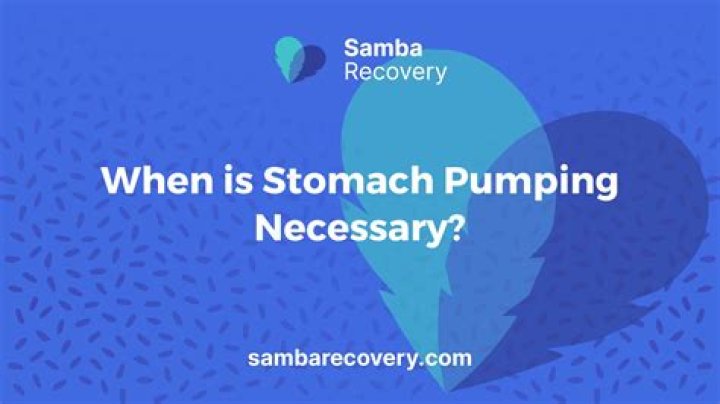 Stomach Pumped And Too Drunk