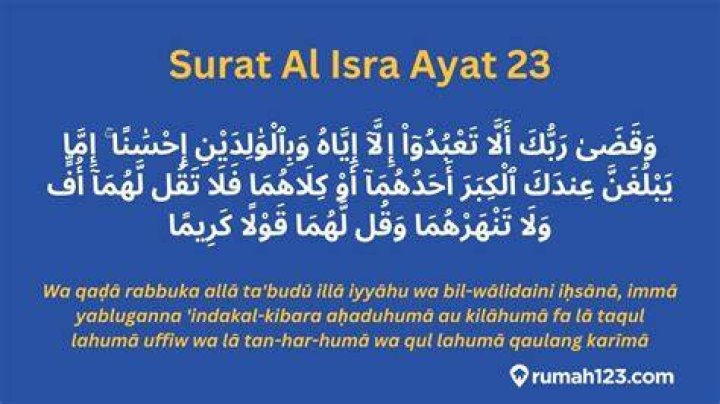 Surat Al Isra Ayat Dan Artinya Siti My XXX Hot Girl