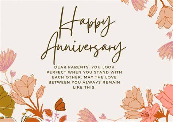 Sweetest happy anniversary quotes, Msg, wishes for parents