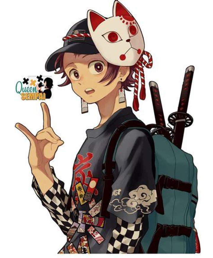 Tanjiro Kamado Render By Queensempai On Deviantart Personajes De