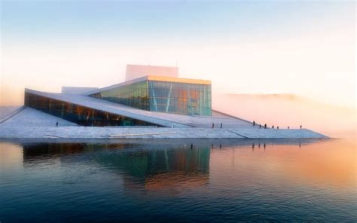 The Oslo Opera House in Norway