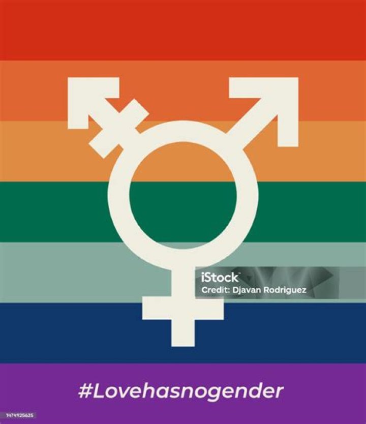 The symbol of the LGTBQ+, which the teacher associates with