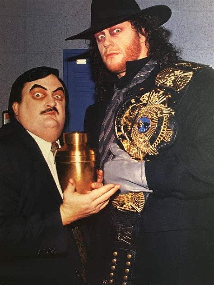 The Undertaker and Paul Bearer