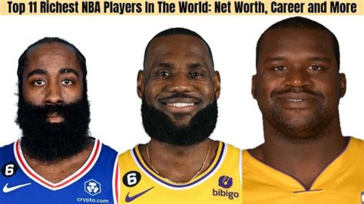 Top 23 richest NBA players in 2023 and their net worths