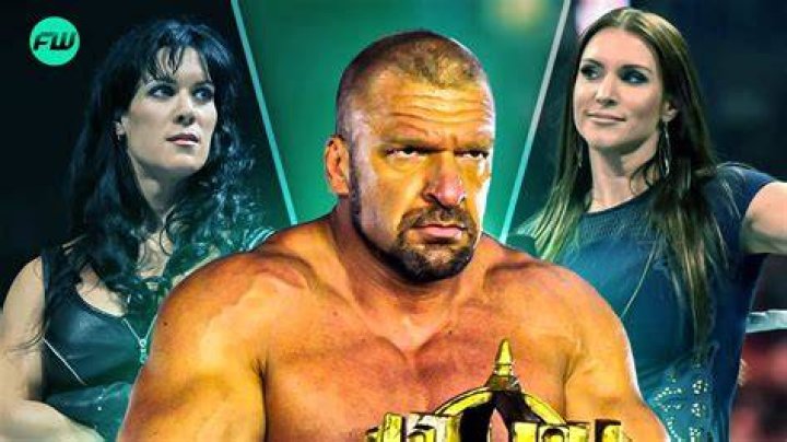 Triple H, Chyna, And Shawn Michaels 