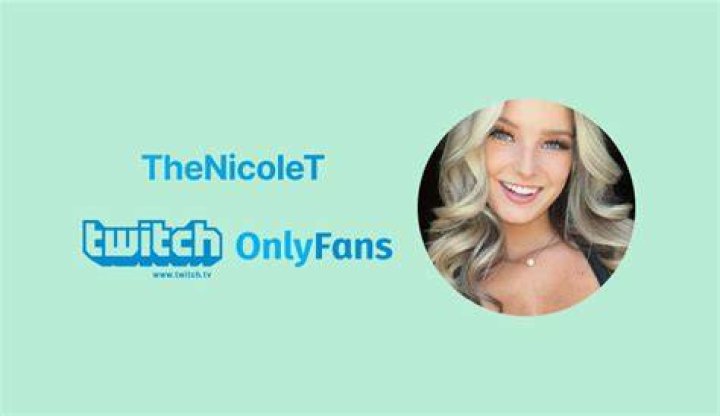 Twitch Star TheNicoleT OnlyFans Photos and Videos Leaked on