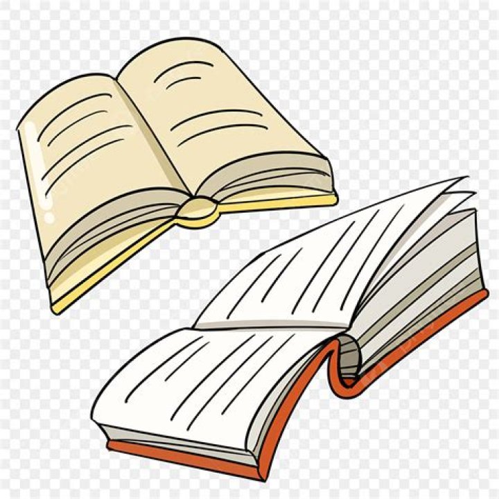 two open books on a table