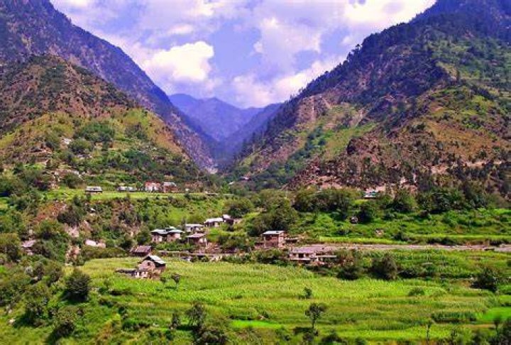 Valley in India