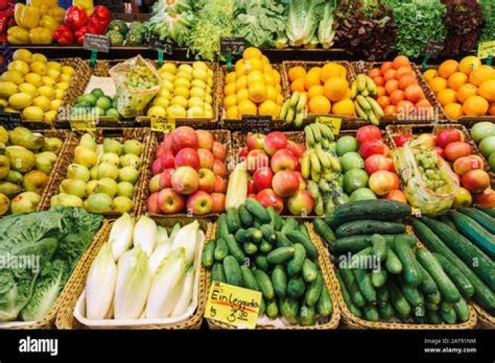 veggies at the market