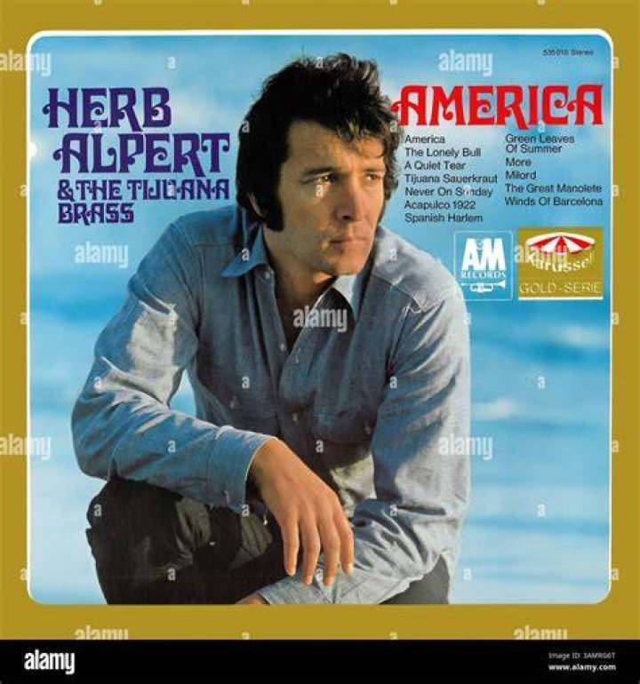 Vintage photo of Herb Alpert and Sharon Mae Lubin