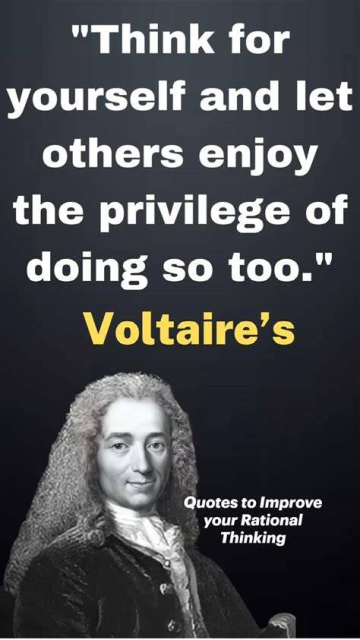 Voltaire Quotes Improve your Rational Thinking TOP 20 QUOTES BY