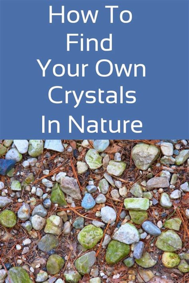 Where to dig for your own crystals