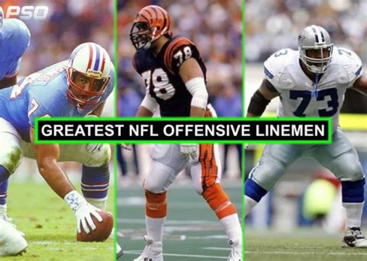 Who is the best offensive lineman to ever play American football?