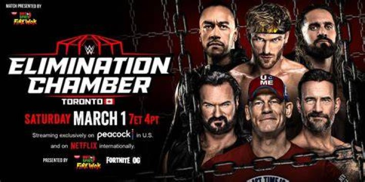 WWE Championship Elimination Chamber Match 2021 Cropped